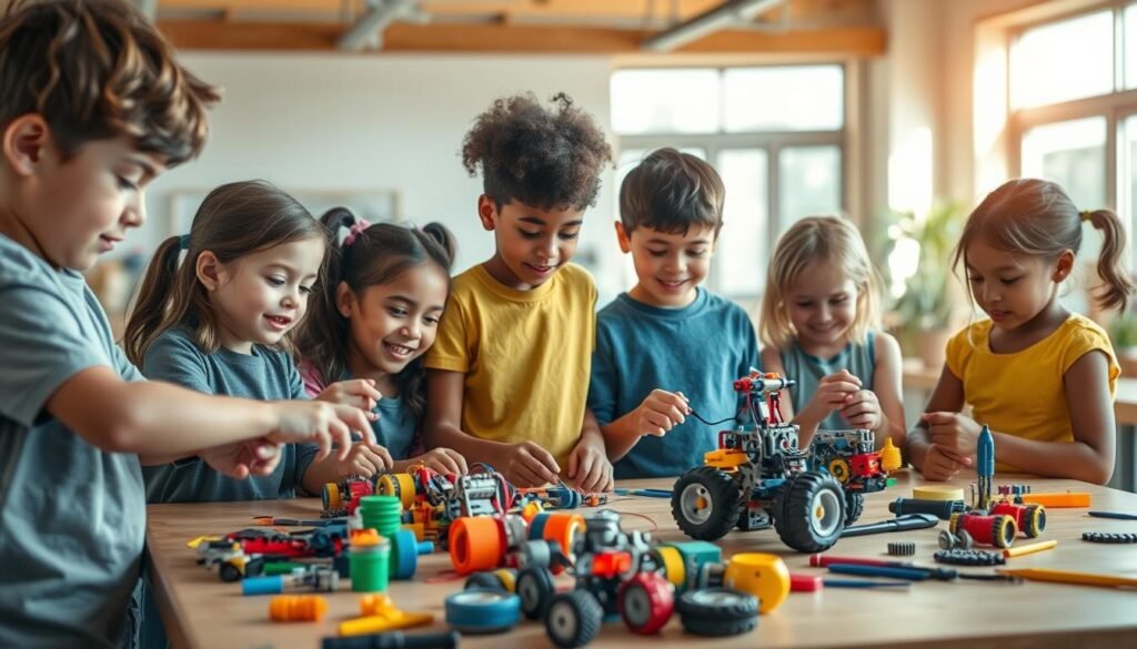 Age-Appropriate Robot Building