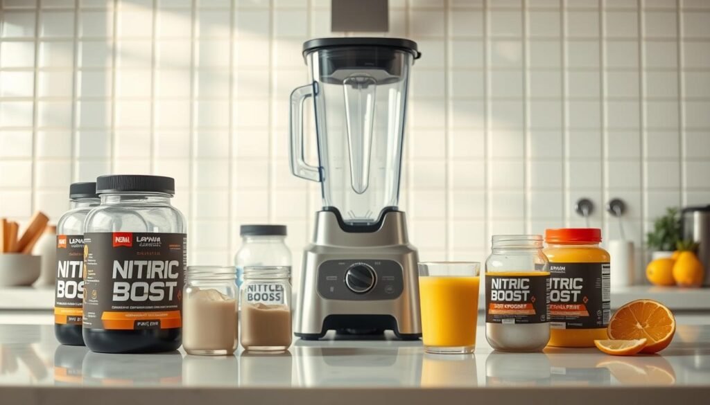 Nitric Boost mixing options