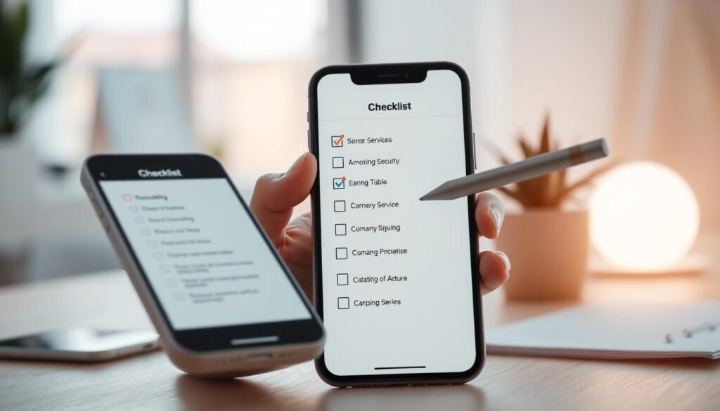 mobile device checklist mobile device checklist