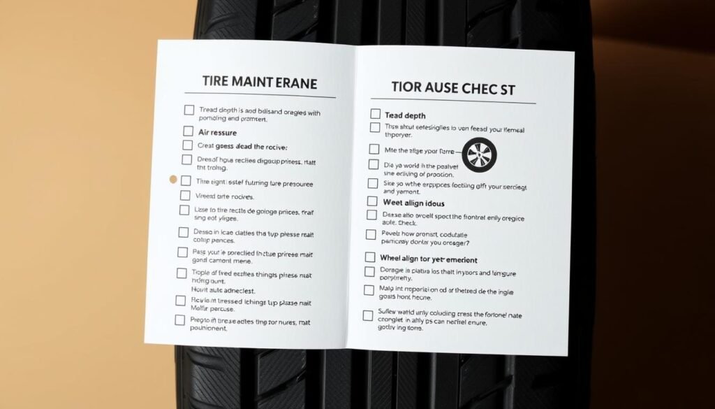 tire maintenance checklist